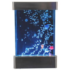 2ft Wall-Mounted Bubble Wall with Fish - Sensory Equipment
