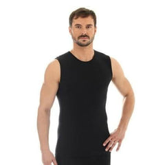 Brubeck Men’s Comfort Merino Wool Seamfree Sleeveless Top