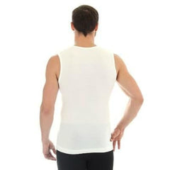 Brubeck Men’s Comfort Merino Wool Seamfree Sleeveless Top