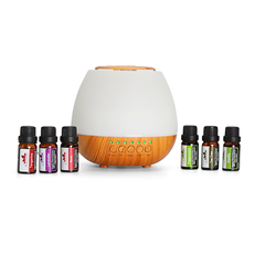 Multi Function Aroma Diffuser Lamp with oils