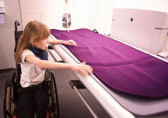 Adult Changing Mat and Waterproof Bag Set - Aubergine/Black - Incontinence Aids