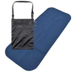 Adult Changing Mat and WaterProof Bag Set - Steel Blue/Black - Incontinence Aids