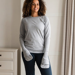 Adult Eczema Scratch Mitten T Opening Hand - Daytime Clothing