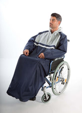 Adult Wheelchair Rain Cape with Hood – 7400 - Wheelchair Clothing