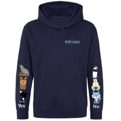 Adults Arctic Animals Communication Hoodie - Daywear