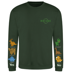 Adults Dinosaur Communication Sweatshirt - Daywear