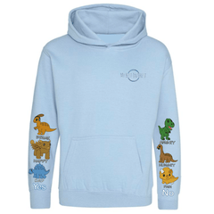 Adults Dinosaurs Communication Hoodie - Daywear