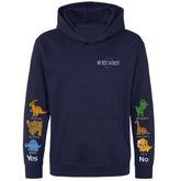 Adults Dinosaurs Communication Hoodie - Daywear