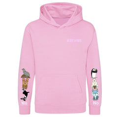 Adults Heavy Weight Arctic Animals Communication Hoodie - Daywear