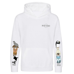 Adults Heavy Weight Arctic Animals Communication Hoodie - Daywear