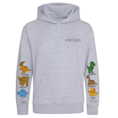 Adults Heavy Weight Dinosaur Communication Hoodie - Daywear