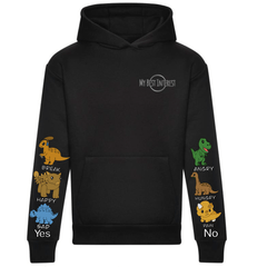 Adults Heavy Weight Dinosaur Communication Hoodie - Daywear