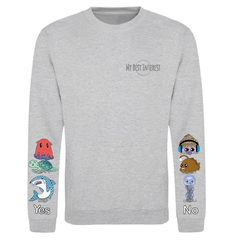 Adults Sea Creature Communication Sweatshirt - Daywear