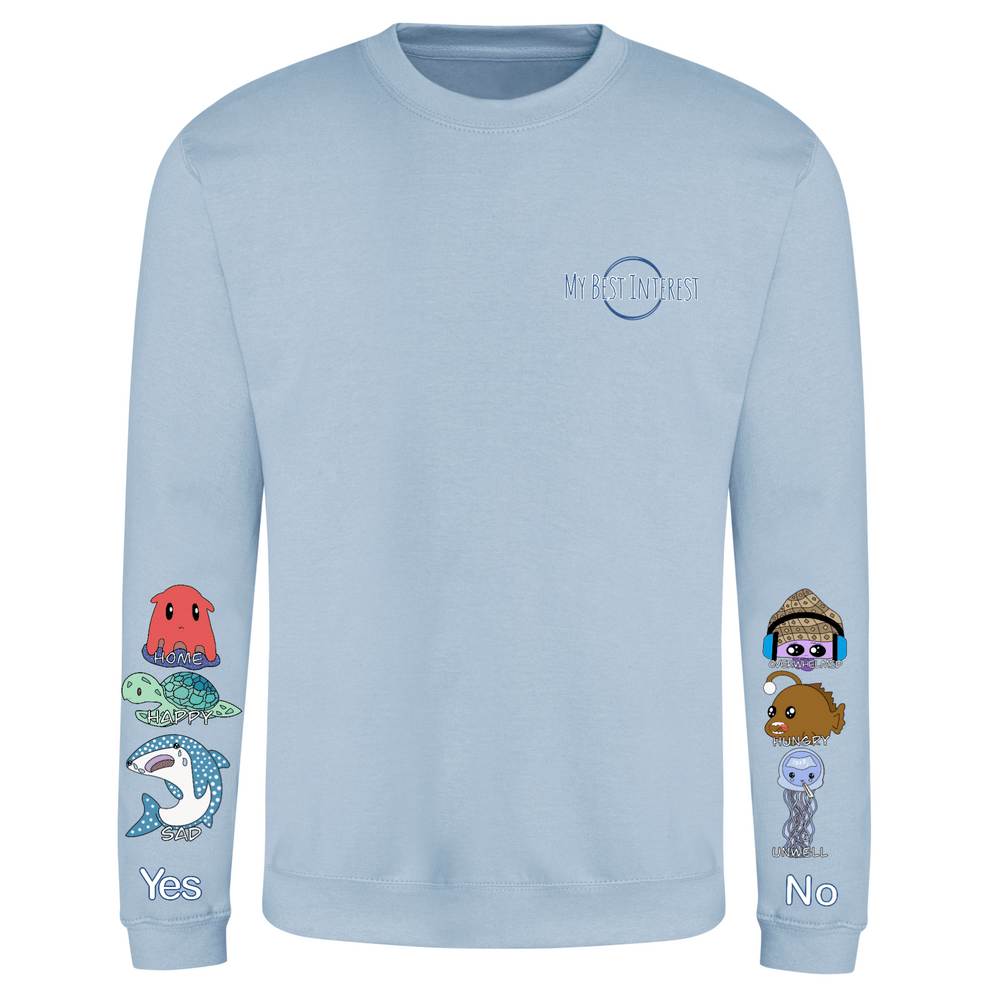 Adults Sea Creature Communication Sweatshirt - Daywear