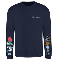 Adults Sea Creature Communication Sweatshirt - Daywear