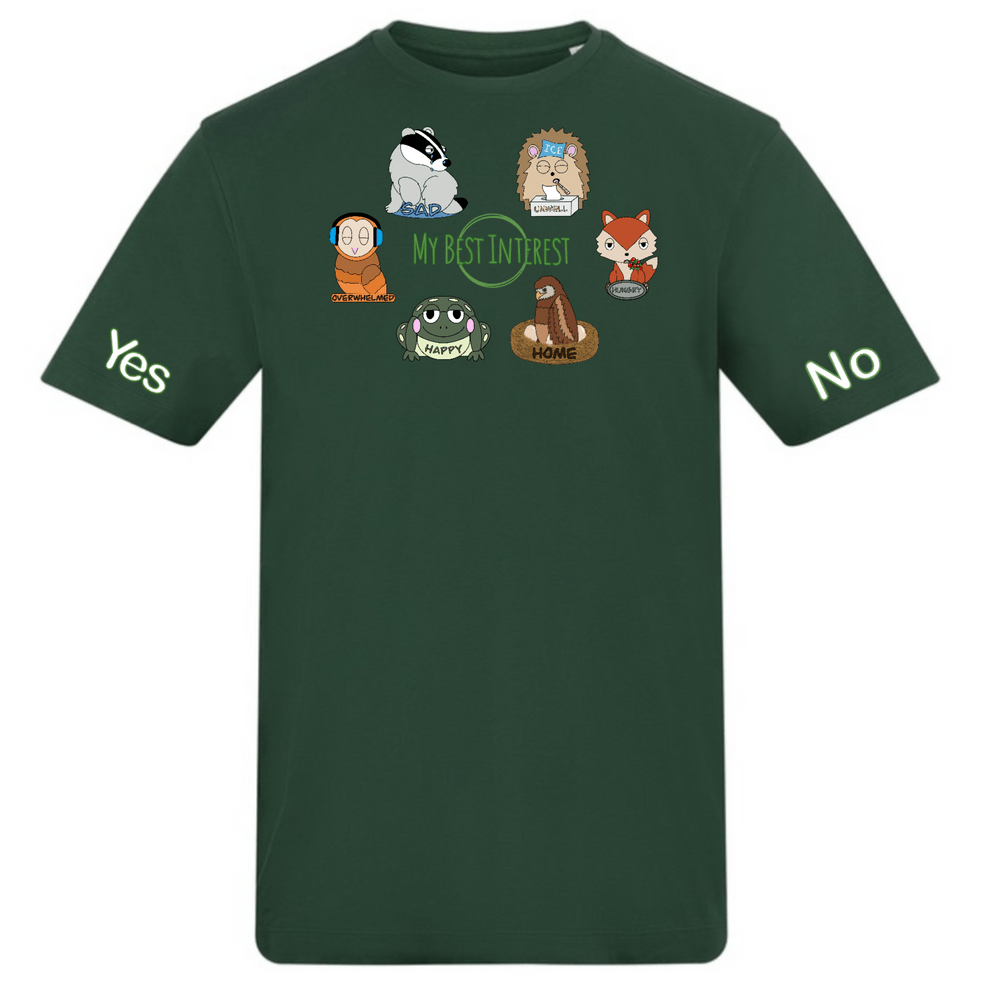 Adults Woodland Animal Communication T-shirt - Daywear
