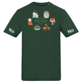 Adults Woodland Animal Communication T-shirt - Daywear