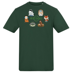 Adults Woodland Animal Communication T-shirt - Daywear