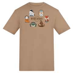 Adults Woodland Animal Communication T-shirt - Daywear