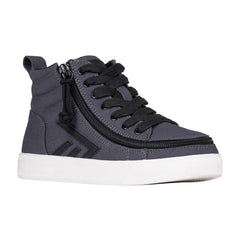 Billy Footwear (Kids) - Charcoal/Black CS Canvas Shoes - Footwear