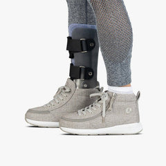 Billy Footwear (Kids) - Goat High Top Sport Grey Jersey - Footwear