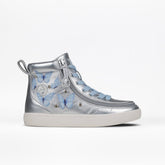 Billy Footwear (Kids) - High Top Silver Butterfly - Footwear