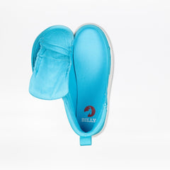 Billy Footwear (Kids) - High Top Turquoise / White CS Canvas Shoes - Shoes