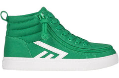 Billy Footwear Men’s Green/White CS Canvas High Top Shoes - Footwear