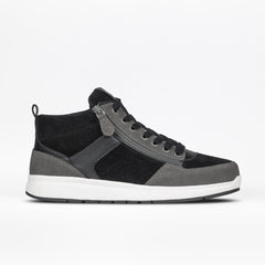 Billy Footwear (Mens) - High Top Black/Charcoal Comfort DZ - Footwear