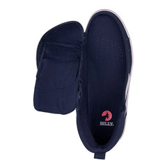 Billy Footwear (Men's) - High Top Canvas - Navy White CoreSkate - Footwear