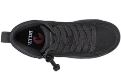 Billy Footwear (Toddler) - Black to the Floor Core Skate Canvas Shoes - Footwear