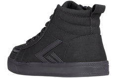 Billy Footwear (Toddler) - Black to the Floor Core Skate Canvas Shoes - Footwear