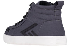 Billy Footwear (Toddler) - Charcoal/Black CS Canvas Shoes - Footwear