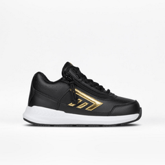 Billy Footwear (Toddler) - Goat Hoop Black/Gold - Footwear