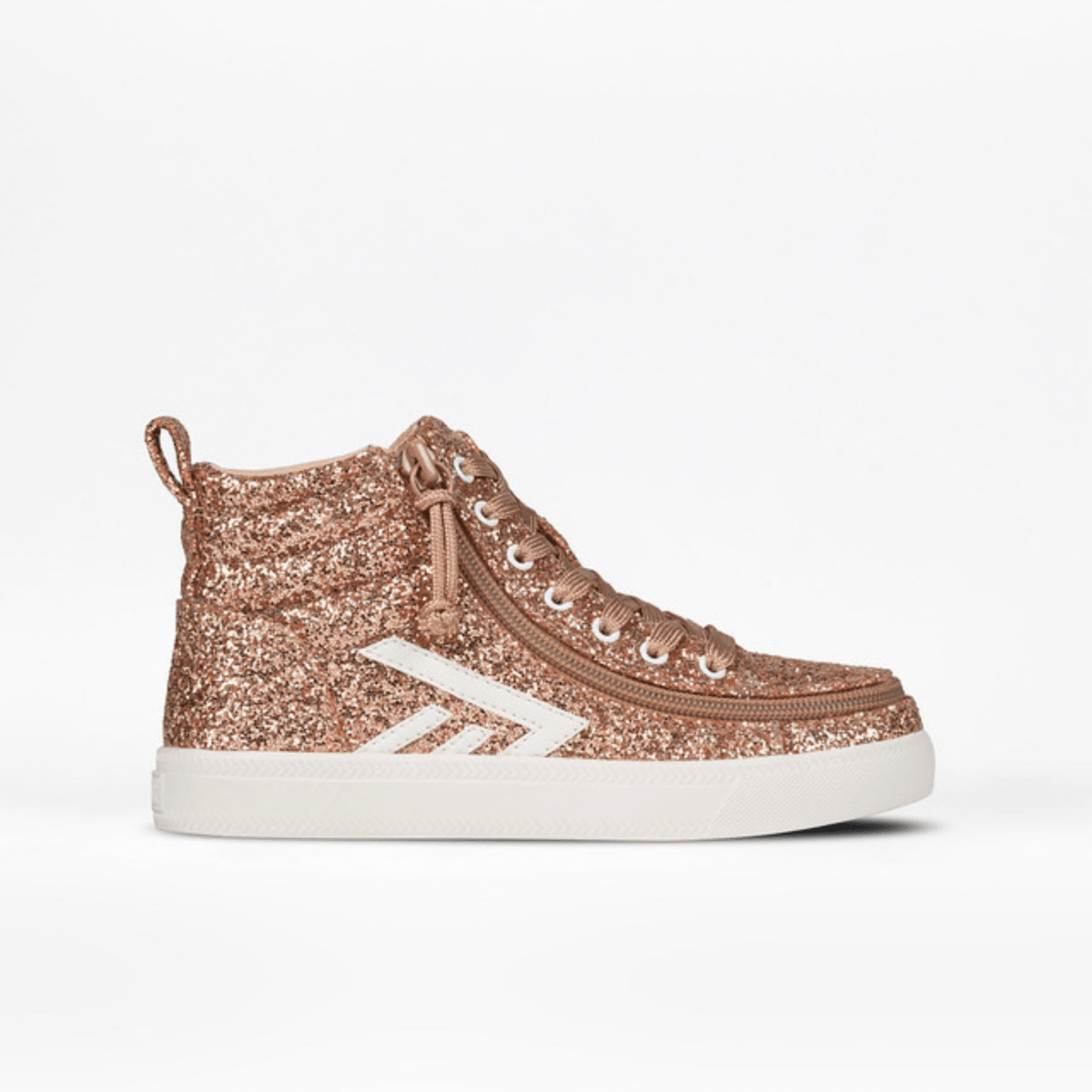 Billy Footwear Toddler Rose Gold Glitz CS Canvas Shoes - Footwear