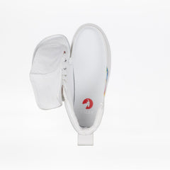 Billy Footwear (Toddlers) - High Top Wavy Rainbow - Footwear