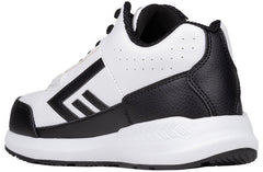 Billy Footwear (Toddlers) - Mid Top Goat Hoop White/Black Trainers - Footwear