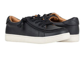 Billy Footwear Women’s Black Faux Leather Sneaker II Shoes - Footwear