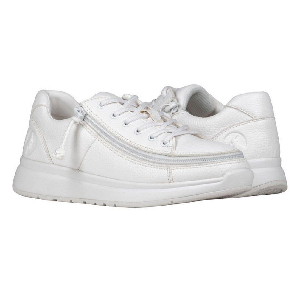 Billy Footwear (Womens) - Low Top White Work Comfort Shoes - Footwear