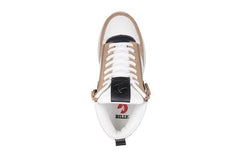 Billy Footwear Women’s White/Tan/Black Comfort DZ High Top Shoes - Footwear