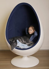 Blue Egg Chair With Lights And Speakers - Learning Resource