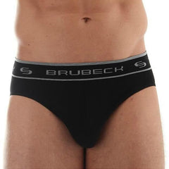 black brubeck briefs on a man