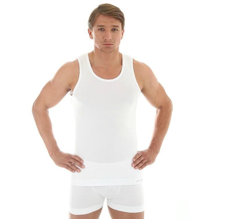 Brubeck Men’s Comfort Cotton Seamfree Sleeveless Top - Underwear