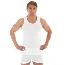 Brubeck Men’s Comfort Cotton Seamfree Sleeveless Top - Underwear