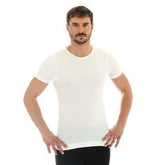 Brubeck Men’s Comfort Merino Wool Seamfree Short Sleeve Thermal Top - Underwear