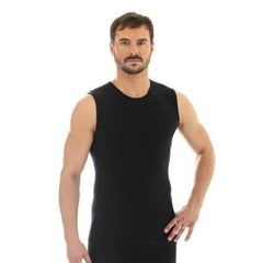 Brubeck Men’s Comfort Merino Wool Seamfree Sleeveless Top - Underwear