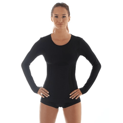 Brubeck Women’s Comfort Merino Wool Seamfree Long Sleeve Thermal Top - Underwear
