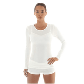 Brubeck Women’s Comfort Merino Wool Seamfree Long Sleeve Thermal Top - Underwear