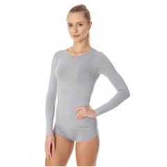 Brubeck Women’s Comfort Merino Wool Seamfree Long Sleeve Thermal Top - Underwear
