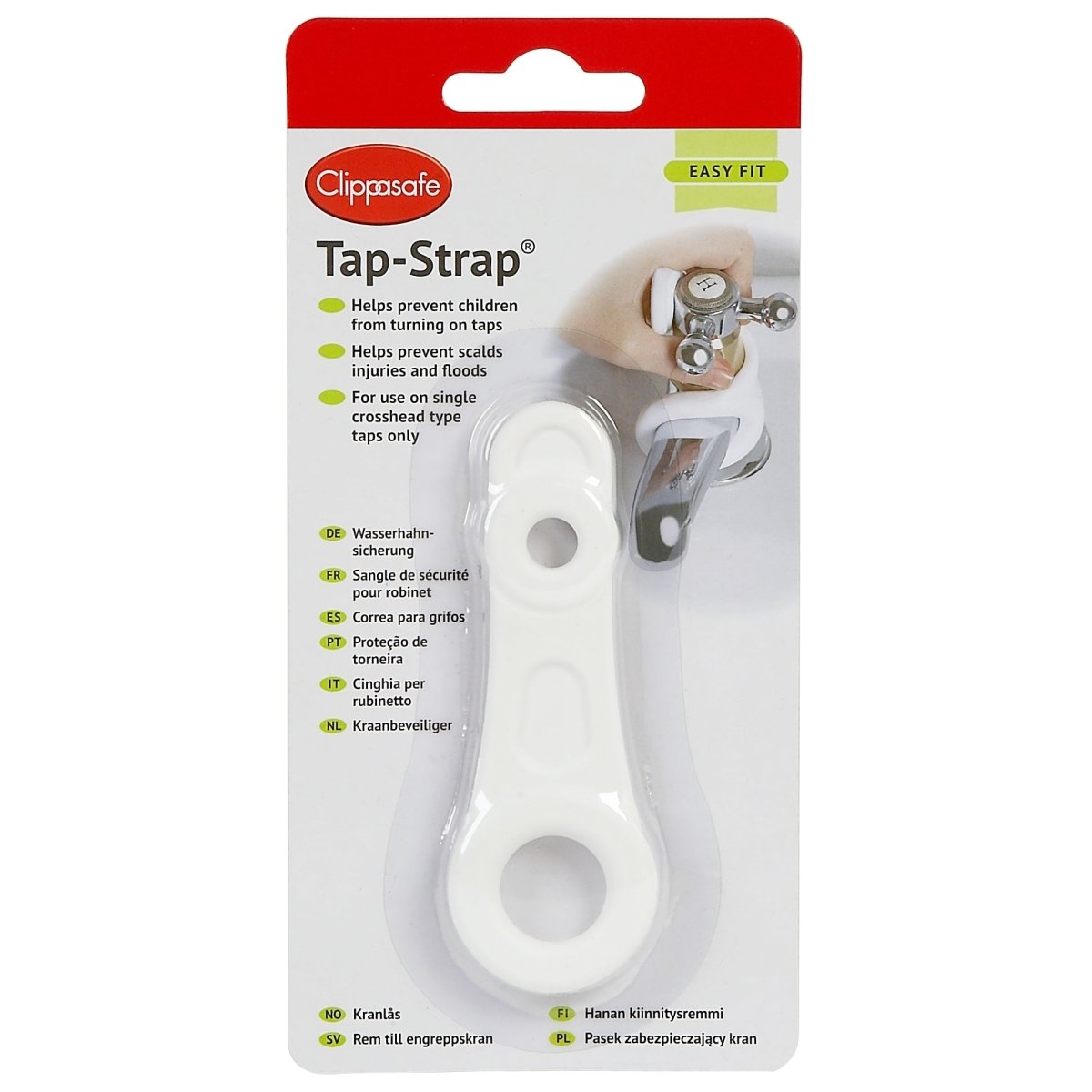 Clippasafe Tap - Strap - Care & Safety